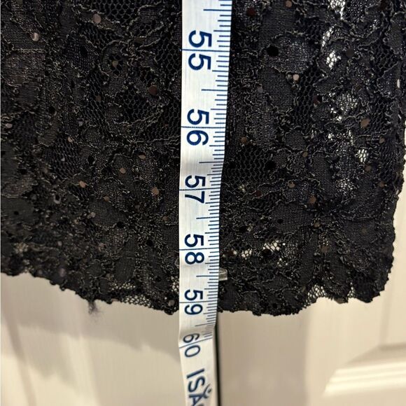 NWT Connected Apparel Lace and Sequins Short Sleeve Gown Size 10 - Picture 6 of 12
